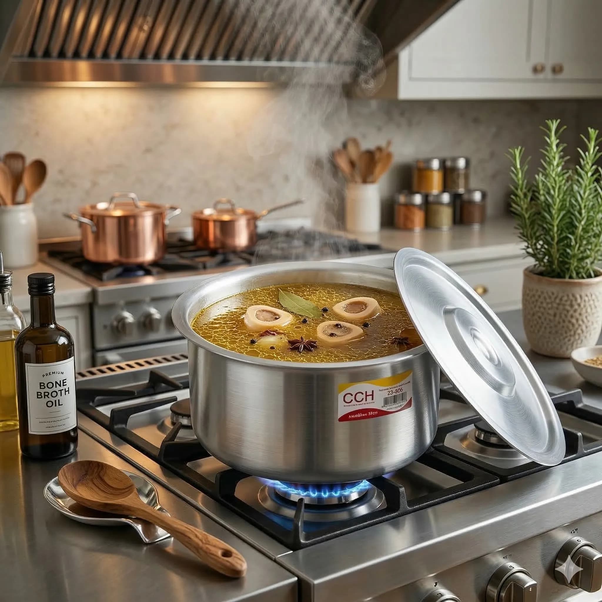 Volume Braising & Simmering — CCH Indian Pot | Professional Commercial Cooking Pot by Yitec