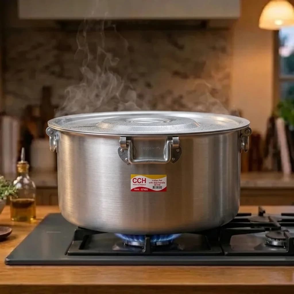 CCH Indian Pot 80cm with 4 reinforced handles